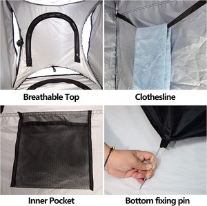 WOQI 08 Plusieurs Couleurs Intimité Instantanée Dressing <span class=keywords><strong>Tente</strong></span> à Langer Pop up Toilette <span class=keywords><strong>Tente</strong></span> de <span class=keywords><strong>Douche</strong></span> pour <span class=keywords><strong>Camping</strong></span> - Product Image 4