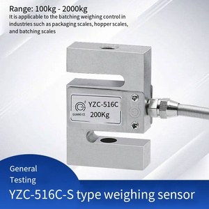Celda de Carga de Tensión/Compresión Veidt Weighing Original Guangce YZC Tipo S YZC-516C 100/300/500kg de Alta Precisión con Error Combinado Bajo - Product Image 2