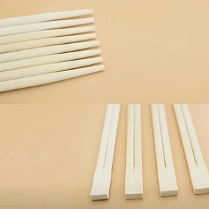 Eco-Friendly Open Paper Wrap <strong>Disposable</strong> Bamboo <strong>Chopstick</strong> Manufacturer Natural Bamboo <strong>Disposable</strong> Bamboo <strong>Twin</strong> <strong>Chopsticks</strong> - Product Image 6