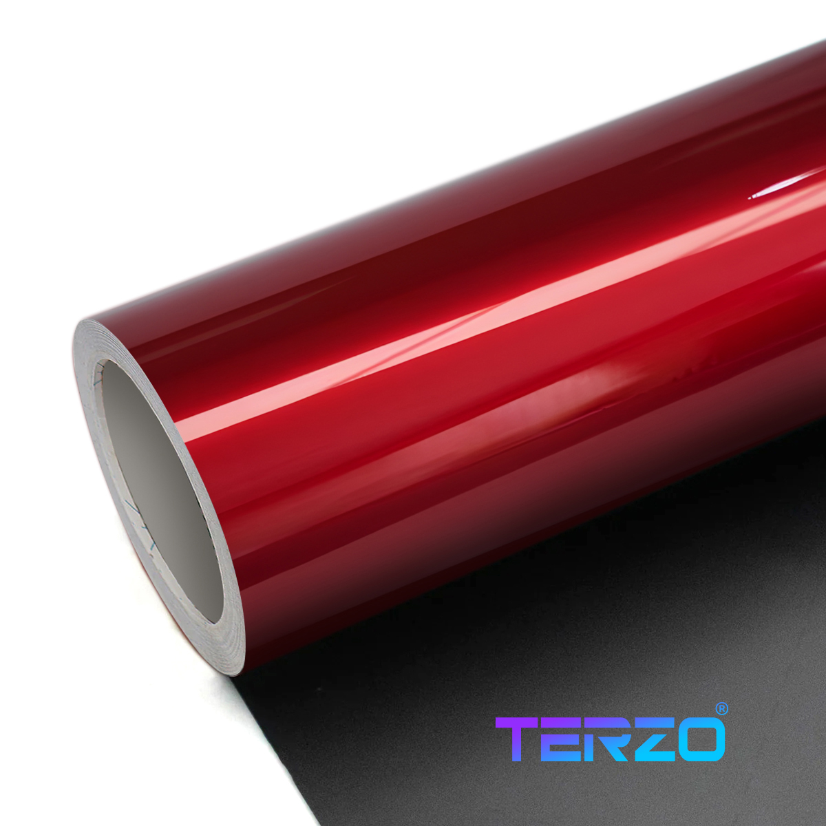 Métal liquide rouge cerise