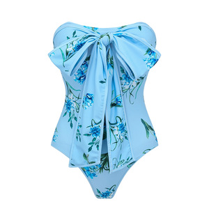 <span class=keywords><strong>Maillot</strong></span> <span class=keywords><strong>de</strong></span> <span class=keywords><strong>bain</strong></span> une <span class=keywords><strong>pièce</strong></span> <span class=keywords><strong>bandeau</strong></span> floral personnalisé JSN 2026 pour femme avec robe <span class=keywords><strong>de</strong></span> plage imprimée tendance - Product Image 2