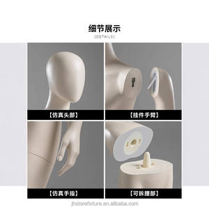 Kledingkledingkleding <span class=keywords><strong>Model</strong></span> Voor Modeshows Full-Body Dames Moderne Mannequin Body High-End Etalagepop - Product Image 5