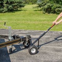 600lb Heavy Duty Utility Bateau Remorque Kayak Remorque Mover Gonflable Bateau Chariot