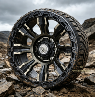 Jantes en alliage forgé de 20 pouces 6x139.7, jantes en aluminium tout-terrain pour Toyota Prado Land Cruiser Hilux Patrol 4x4 SUV