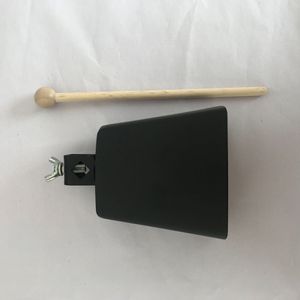 Cloche à vache en métal, instrument de percussion avec mallette en bois, support réglable, accessoire musical pour batterie, performance et enseignement - Product Image 3