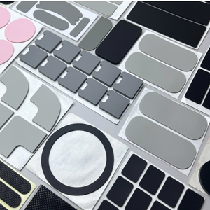 Bantalan furnitur tidak licin, bantalan kaki kursi silikon berperekat Eva karet untuk lantai kayu keras pencegahan kebisingan - Product Image 2