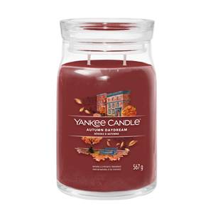 Yankee Candle - Vela Grande en Frasco con 2 Mechas, Aroma Autumn Daydream - Product Image 1