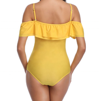 Vente en gros de maillots de bain une pièce pour femmes maillots de bain à volants