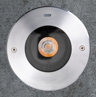 Nuevo Diseño de Luces Empotradas para Exteriores, Anti-Vértigo Profundo, IK09-10 IP67 ROSH RGBW, Foco para Terraza, Escaleras, Iluminación Subterránea