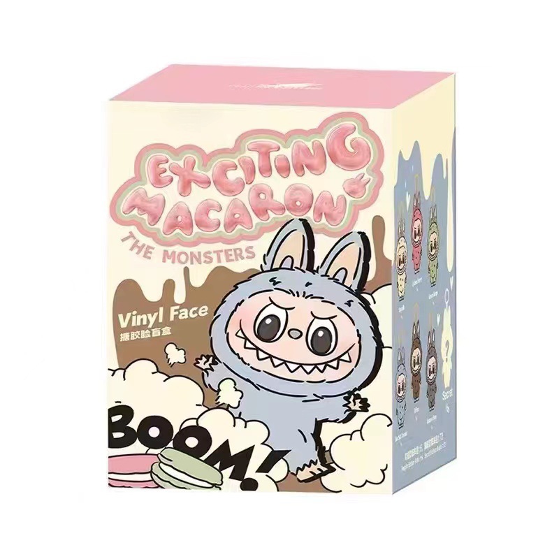 POPMART LABUBU Macaron 2ボックス THE MONSTERS - Tasty Macarons Vinyl Face Blind Box | Blind