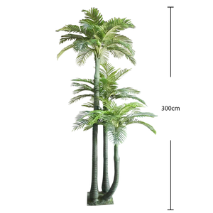 <span class=keywords><strong>Palmeras</strong></span> artificiales de plástico de gran oferta para decoración de jardín de hotel y hogar tipo arbustos Planta artificial - Product Image 6