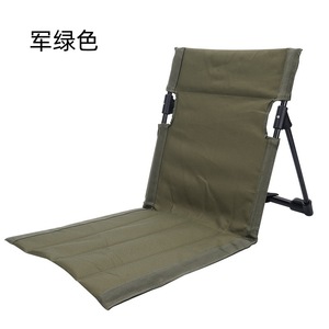 Chaises pliantes de jardin en aluminium portable avec dossier en tissu Oxford pour l'extérieur, la plage, le parc, le camping et la salle de sport - Product Image 6