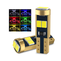Ampoule LED Canbus T5 2016 6SMD W3W W1.2W, éclairage intérieur de voiture, lampe d'avertissement du tableau de bord, indicateur, lampe d'instrument automobile, 12V