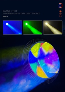 Luz Móvil Sharpy 14R Beam 295W con Efecto Arcoíris para DJ, Escenarios, Navidad, Bodas, <span class=keywords><strong>DMX</strong></span> 20 Canales, Biperísmo 8+<span class=keywords><strong>48</strong></span> Faces - Product Image 4