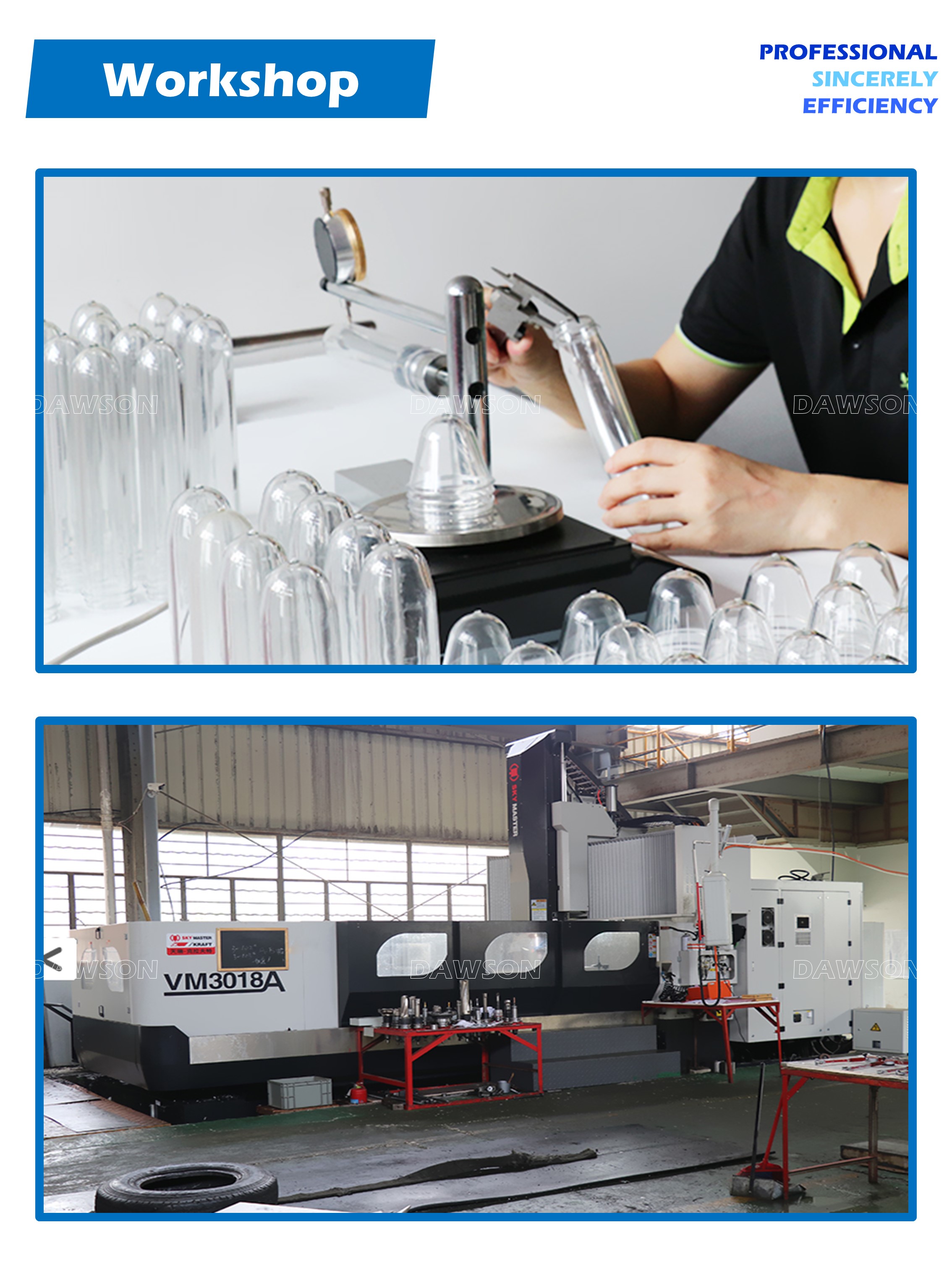 Injection Pet Preform Mould 3 Cavity 64g Preform Mould Preform Pet Plastic Mould