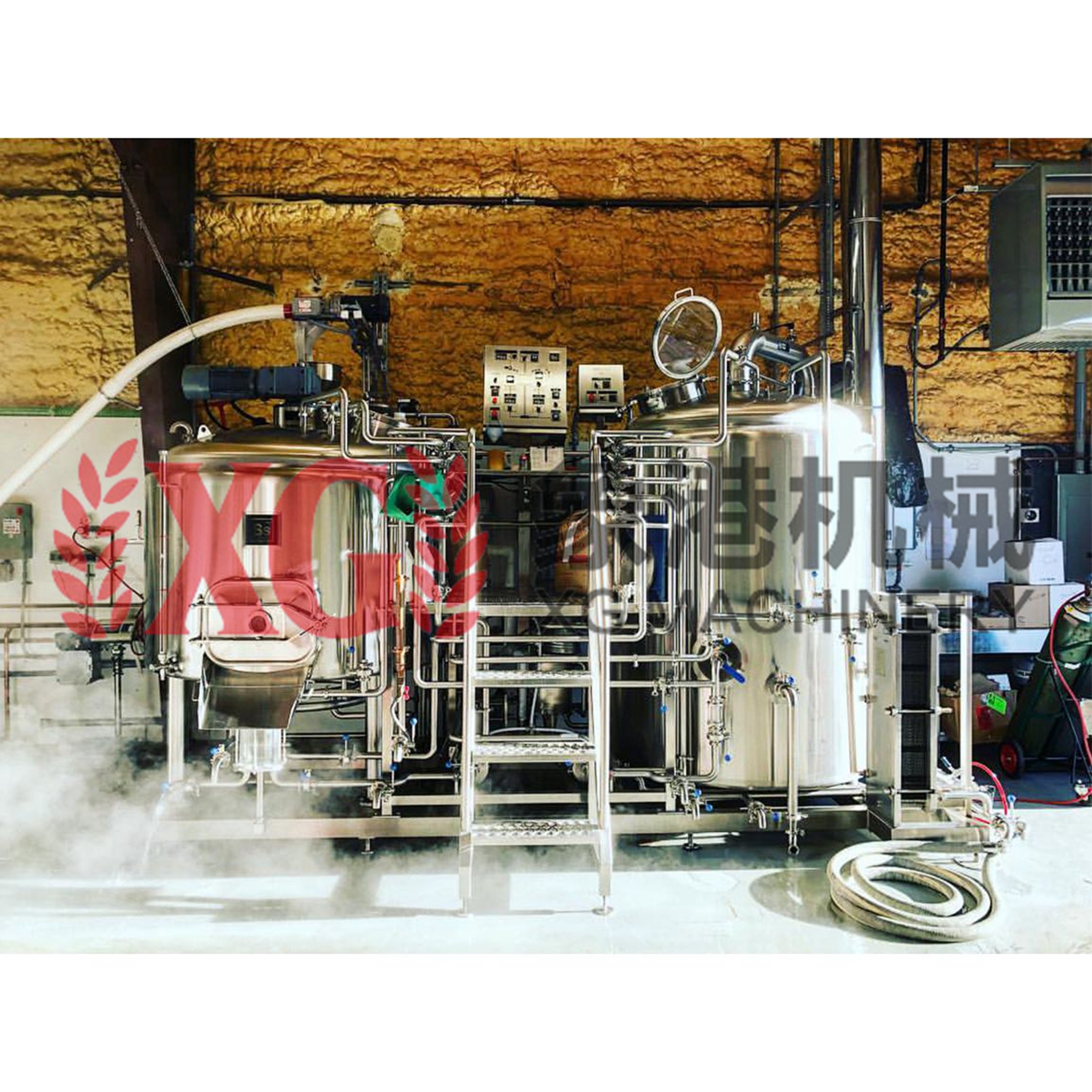 1200L 12HL 10BBL зеркало паровой нагрев два судна по индивидуальному заказу для варочного цеха по доступной цене