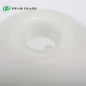 Abat-jour en verre borosilicate 3.3 transparent dépoli avec filetage G9, personnalisable, pour lampe LED dimmable, garantie 3 ans, pour intérieur - Product Image 3