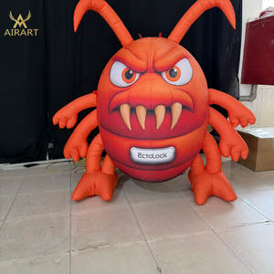 Modelo de Insecto Simulado Inflable (Cucaracha, Pulga) para Decoración de Eventos, Tiendas y Fiestas Temáticas Ambientales - Product Image 4