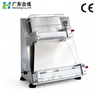 Machine de laminage de pâte à pizza électrique debout de table, laminoir de pâte à pâtisserie à usage commercial en acier inoxydable