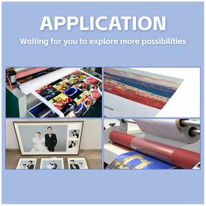 <span class=keywords><strong>Film</strong></span> de stratification à froid en PET à haute teneur en cristal étanche à l'humidité <span class=keywords><strong>Film</strong></span> de protection pour affiche en cristal acrylique d'impression publicitaire - Product Image 5