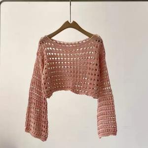 <span class=keywords><strong>Cardigan</strong></span> da <span class=keywords><strong>Donna</strong></span> alla Moda Primavera 2025 con Girocollo Manica Lunga e Tinta Unita - Product Image 6