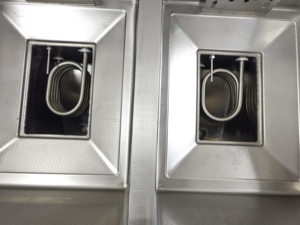 <span class=keywords><strong>Friteuse</strong></span> professionnelle en acier inoxydable Hansu HSL-20LS 6000W*2 double tension 220V/380V chauffage rapide pour usage intensif - Product Image 3