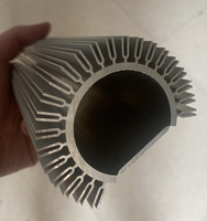 Dissipateur thermique à ailettes cylindriques en aluminium usiné CNC sur mesure pour équipements de communication, ordinateurs, alimentations - UALU