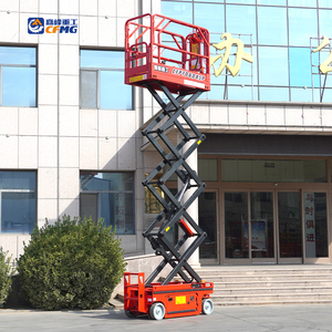 ה iso מפעל אספקת חשמל מספריים מעליות עצמי נע פלטפורמה עבודה אווירית פלטפורמה ניידת הידראולי מכונת להרים להרים - Product Image 2