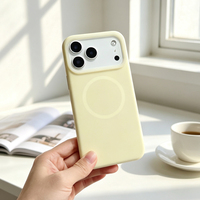 Coque de Téléphone en Silicone Joyporodo S011 Économique Effet Gel pour iPhone 17 16 15 Pro Max et Android Magnétique