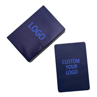 Cartes à jouer en PVC 100% neuves, écologiques et de haute qualité, logo personnalisable, fabricant direct