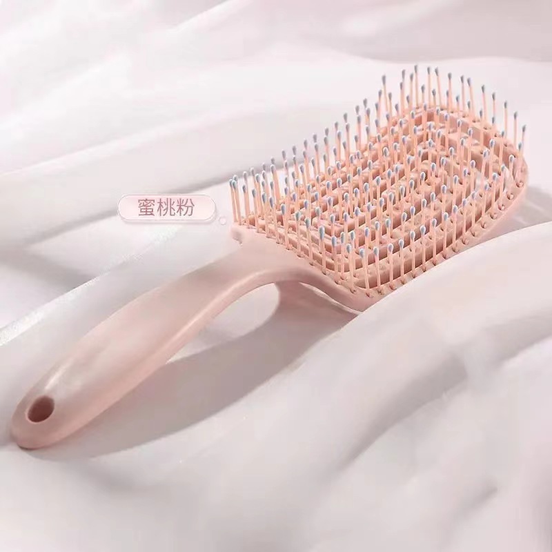 หวีคลิปหนีบกระดาษสไตล์ใหม่ [สีชมพูพีช]