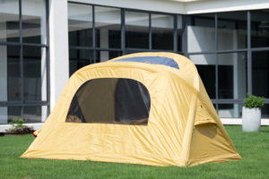 Tente de sol gonflable légère à montage rapide, abri de camping durable et imperméable avec structure Airbeam pour la randonnée et les aventures en plein air - Product Image 2