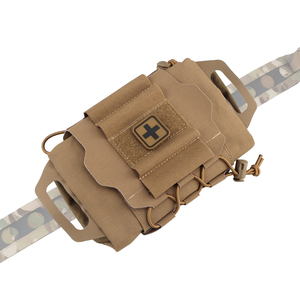 WOSPORT Kits IFAK à déploiement rapide Sac médical MOLLE de taille moyenne pour ceinture CS Gilet Accessoires de chasse - Product Image 5