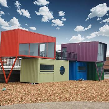 Customized Irregular Arrangement Container House Residence House Bar Party