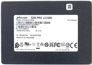 Pour MTFDDAK1T9TDD-1AT1ZABYY 5200 PRO Series 1,92 To SATA 6 Gbit/s Disque SSD interne de bureau en métal - Product Image 2