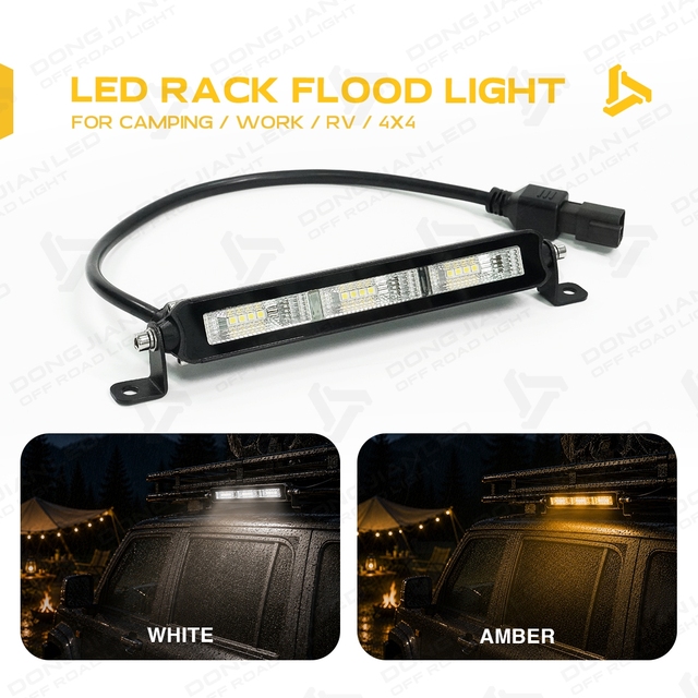 4/8/14/20 Inch Single Row LED Light Bar Combo Beam Side Mount Auxiliary Driving Work Light for Truck Pickup UTV ATV Off-Road 4X4