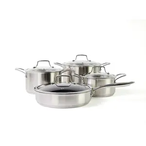 炊具套装汤和库存锅碗瓢盆，厨具和炊具不锈钢炊具套装，受欢迎