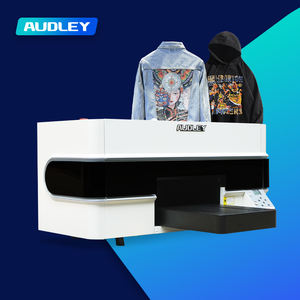 Direto da fábrica 46*60 Tamanho 4-Cabeças Rápido DIY Digital <span class=keywords><strong>DTG</strong></span> Impressora Da China Nova Condição com Tinta Pigmentada para Qualquer Cor Tshirt - Product Image 1