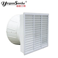 Équipement de ventilation pour élevages porcins, ventilateur axial en FRP à grand volume d'air, système de refroidissement 220V/380V
