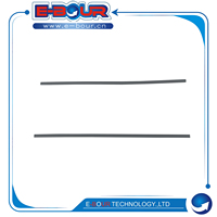 Pieds en caoutchouc pour ordinateur portable 15S-DU 15S-DR 15S-DY 15-DW 15-GW TPN-C139 250 255 256 G8, bandes antidérapantes, gris, 2 pièces