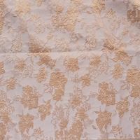 Tissu jacquard à motif de stamine, 100% polyester, 190 g/m², doux pour la peau et confortable, personnalisé en usine, pour vêtements féminins