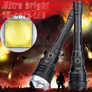 5 modalità zoom 10000 lumen boy scouts testa di attacco impermeabile ricaricabile 21700 torcia tattica torcia a LED - Product Image 6