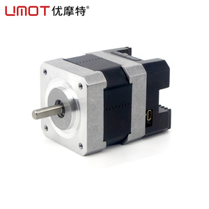 Động cơ umot + trình điều khiển tích hợp không cần dây nema11 14 17 23 DC 24V lai động cơ bước RS485/Xung Mini trình điều khiển + Bộ điều khiển - Product Image 1