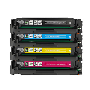 Cartucho de Tóner de Color CF540A 203A con Empaque a Granel Compatible con <span class=keywords><strong>HP</strong></span> M281fdw <span class=keywords><strong>M254dw</strong></span> M254nw M280nw - Product Image 1