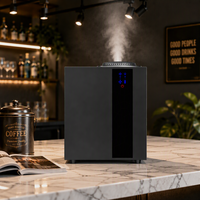 Diffuseur d'arômes électrique sans eau 4000m³ avec écran tactile intelligent et contrôle par application, pour usage en chambre d'hôtel, en métal