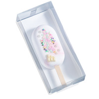 Boîtes transparentes pour petits gâteaux et glaces