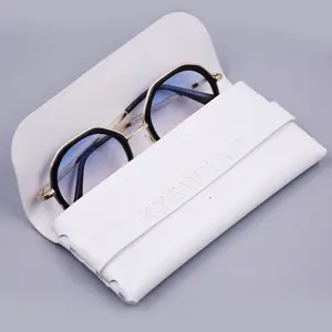 Bestpackaging PU Leather Shades Glasses soft Case Sunglasses Packaging bag Eyewear Accessories Eyeglasses case