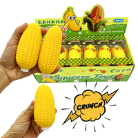 Mainan Fidget Bentuk Jagung Renyah Lucu dari Gudang USA, Slow Rising, untuk Promosi dan Menghilangkan Stres