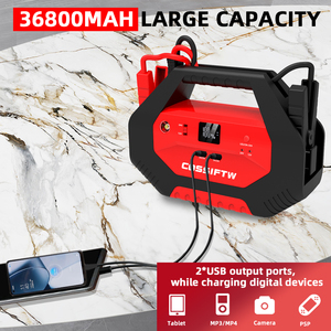 <span class=keywords><strong>36800mAh</strong></span> nhiệm vụ nặng nề 24V xe tải Booster nhảy khởi động 3000A Pin Booster cho 12V Xe 24V xe tải có thể bắt đầu xe tải Xe Tải/máy xúc - Product Image 3