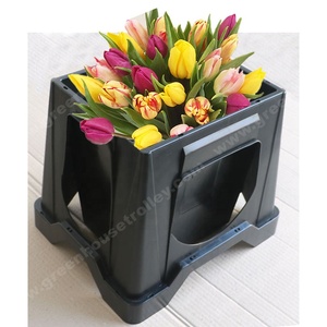 Seau de fleurs hollandais en plastique pour le marché des enchères - Product Image 4